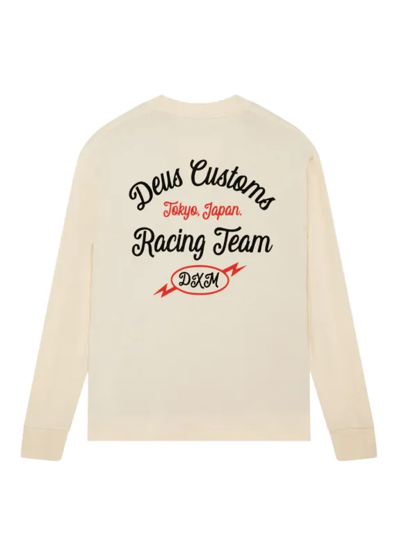 Deus Ex Machina - Iota L/S Tee - Dirty White made by Deus Ex Machina