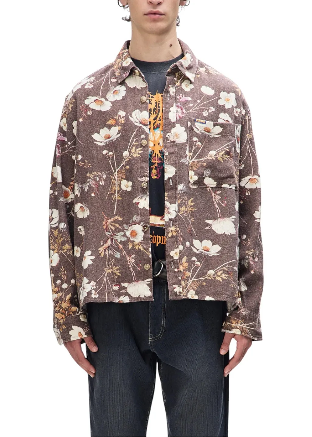 Deus Ex Machina - Birdsong Shirt - Ornamental Grass sold by Hardpressed Print Studio product image thumbnail 2