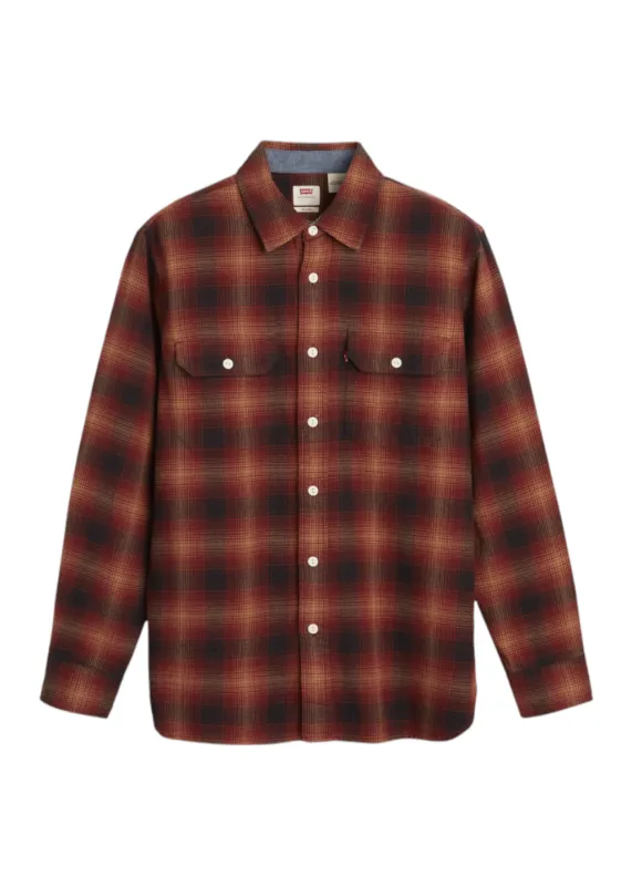 Levi's - Classic Worker - Scottie Plaid Tobacco Brown made by Levi's