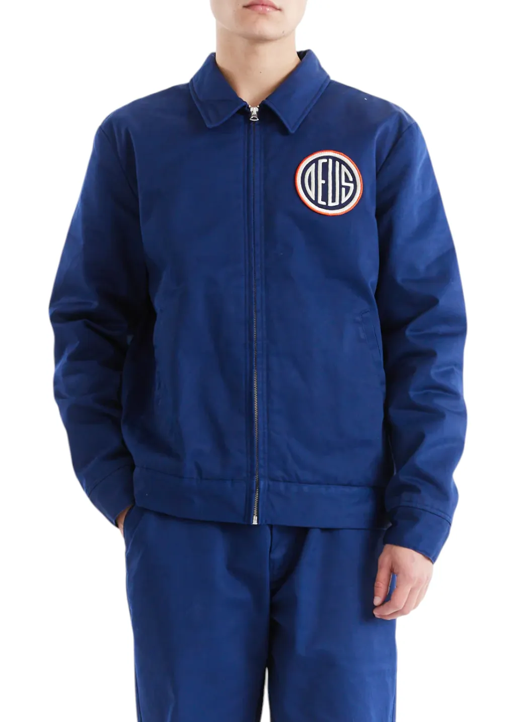 Deus Ex Machina - Marnus Team Jacket - Estate Blue sold by Hardpressed Print Studio product image thumbnail 5