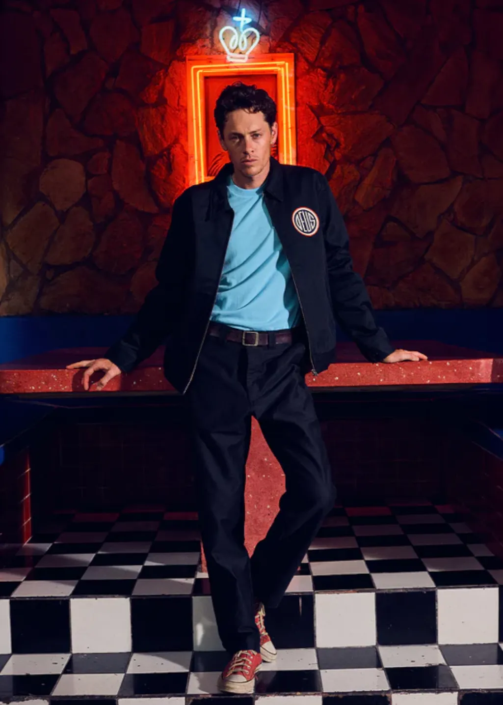 Deus Ex Machina - Marnus Team Jacket - Estate Blue sold by Hardpressed Print Studio product image thumbnail 2