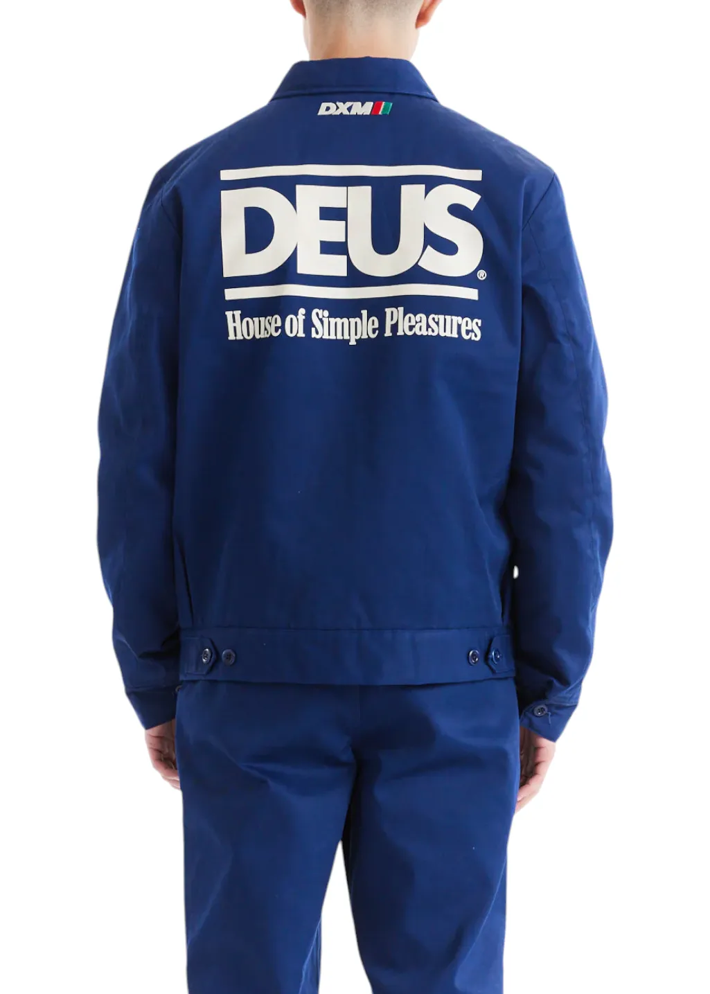 Deus Ex Machina - Marnus Team Jacket - Estate Blue sold by Hardpressed Print Studio product image thumbnail 3