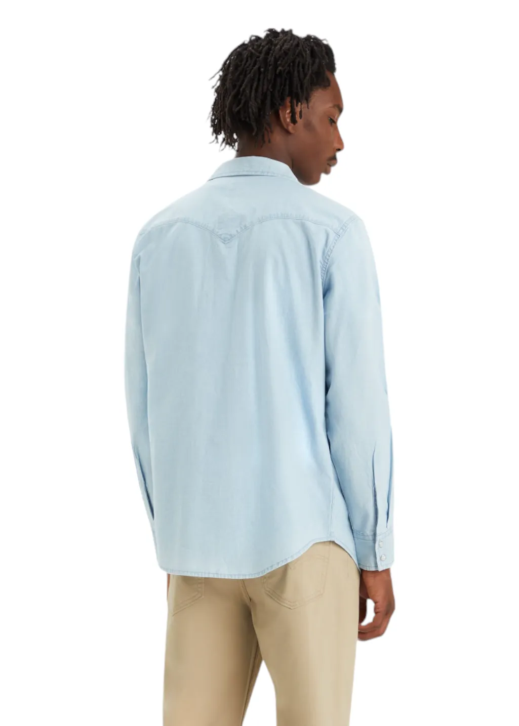 Levi's - Classic Western Standard - Evergreen Light Chambray sold by Hardpressed Print Studio product image thumbnail 3