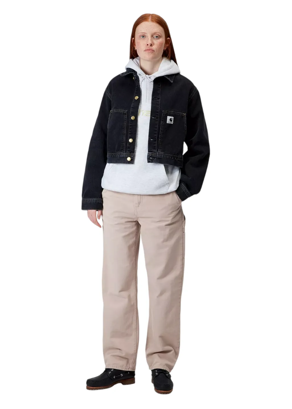 Carhartt WIP - W' Pierce Pant Straight - Dusky Beige sold by Hardpressed Print Studio product image thumbnail 5
