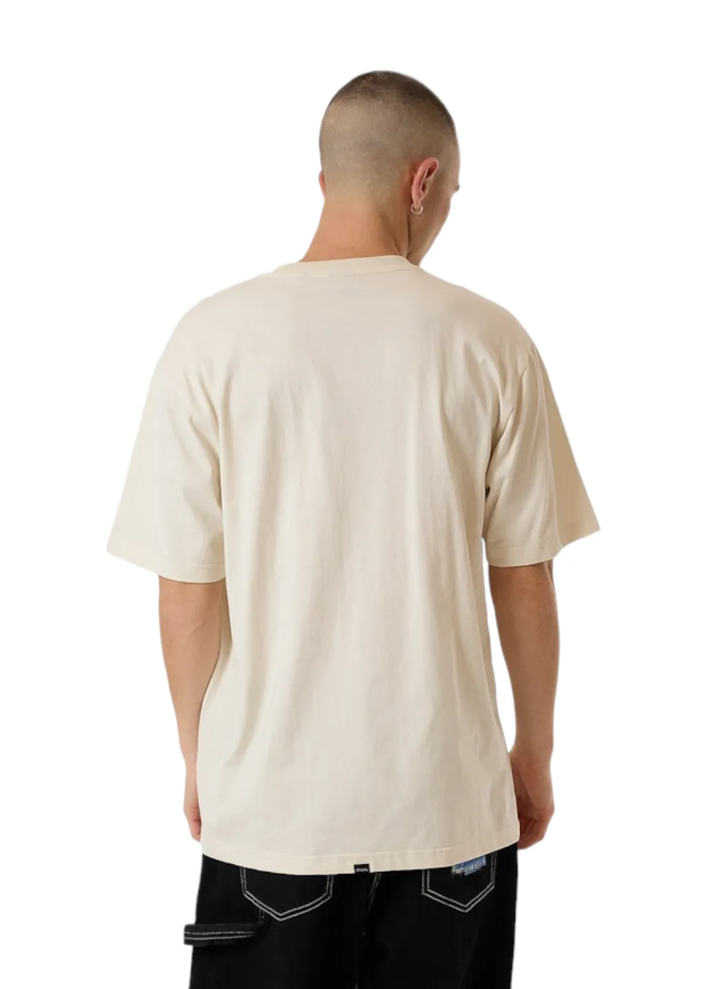 THRILLS - New Growth Oversize Fit Tee - Heritage White sold by Hardpressed Print Studio product image thumbnail 5