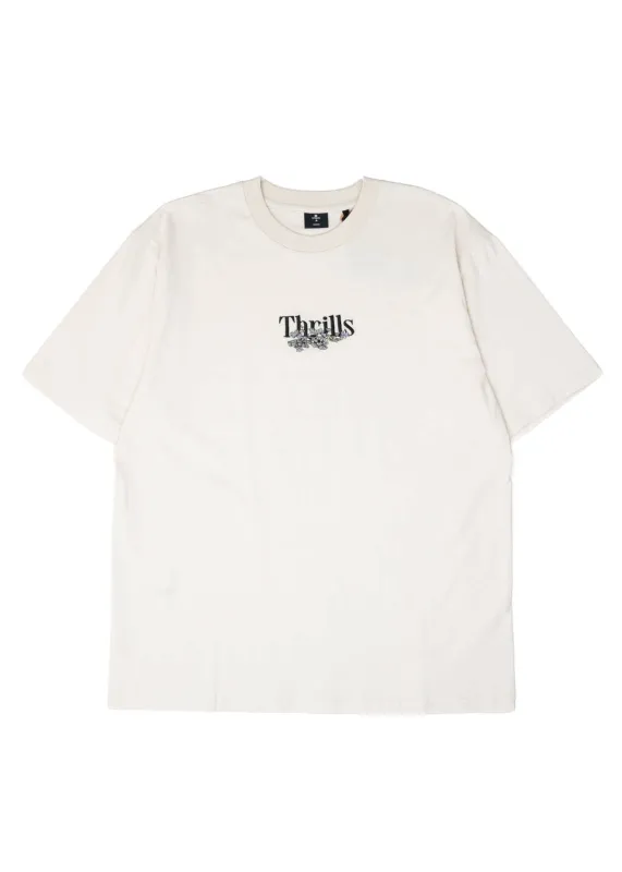 THRILLS - New Growth Oversize Fit Tee - Heritage White made by Thrills
