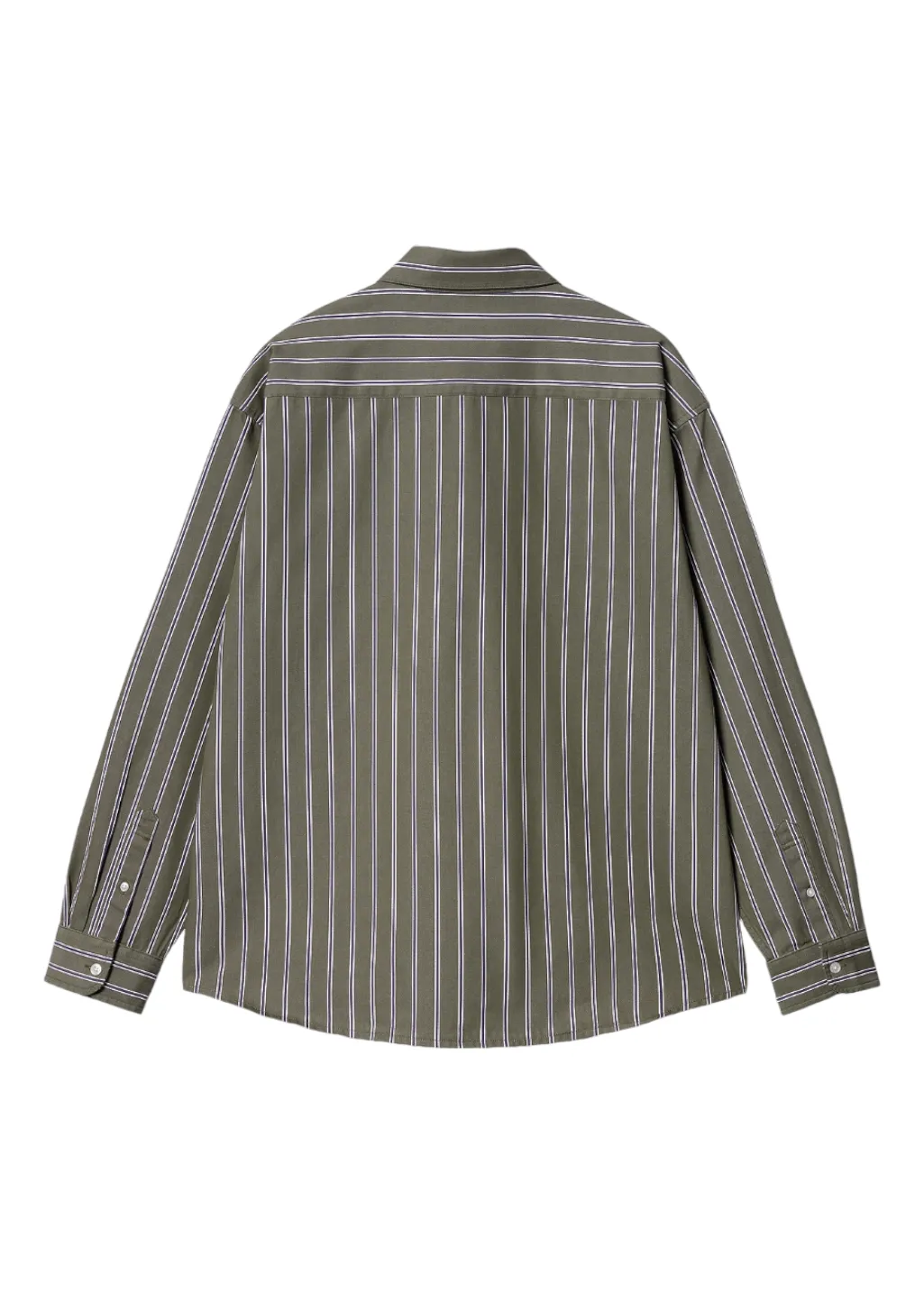 Carhartt WIP - L/S Signature Shirt - Office Green/Aura sold by Hardpressed Print Studio product image thumbnail 5