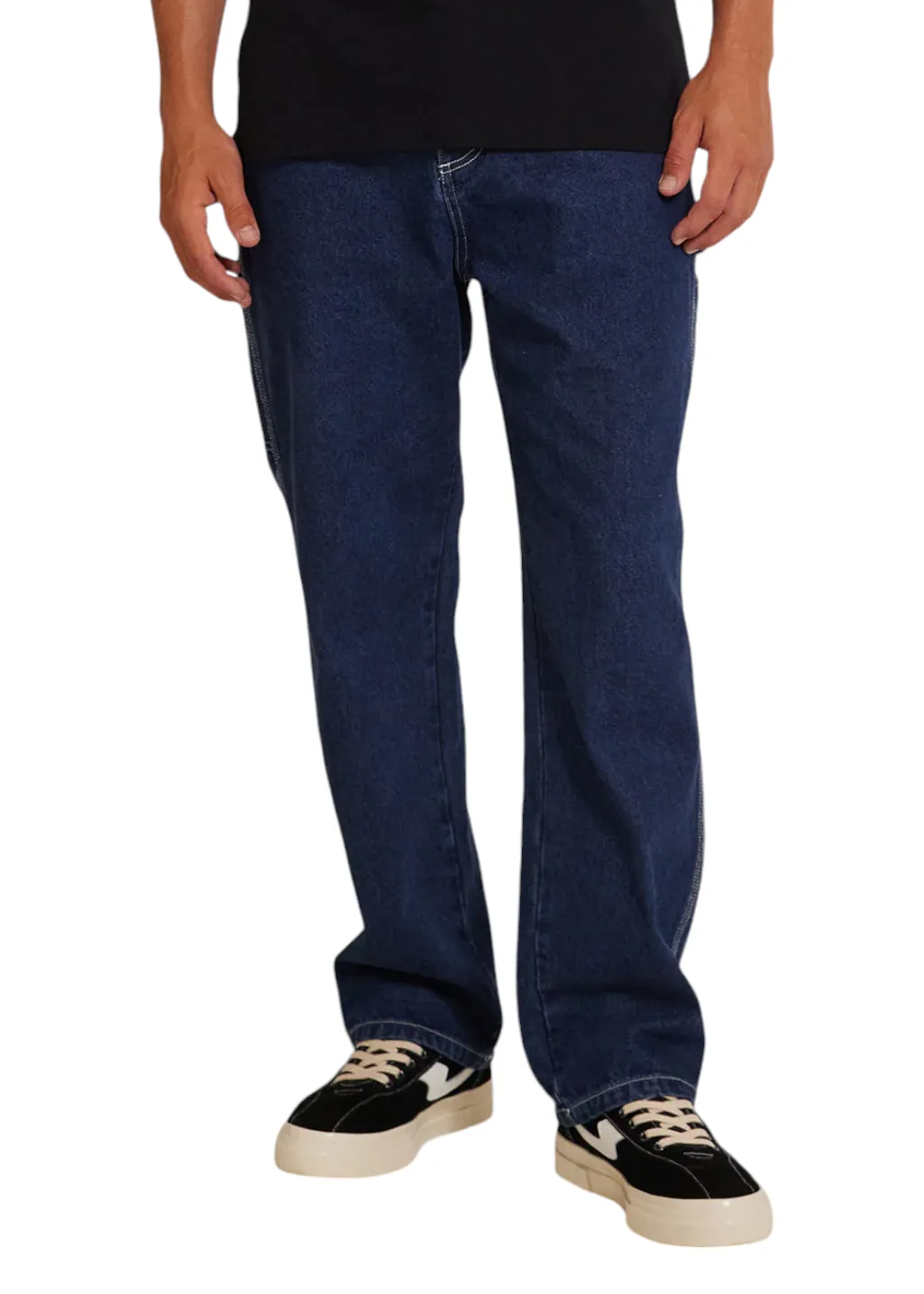 Deus Ex Machina - Big Fella Denim Pant - Dry Indigo sold by Hardpressed Print Studio product image thumbnail 2