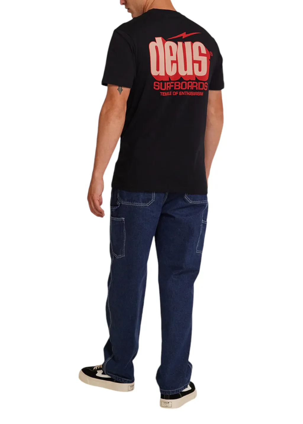 Deus Ex Machina - Big Fella Denim Pant - Dry Indigo sold by Hardpressed Print Studio product image thumbnail 5