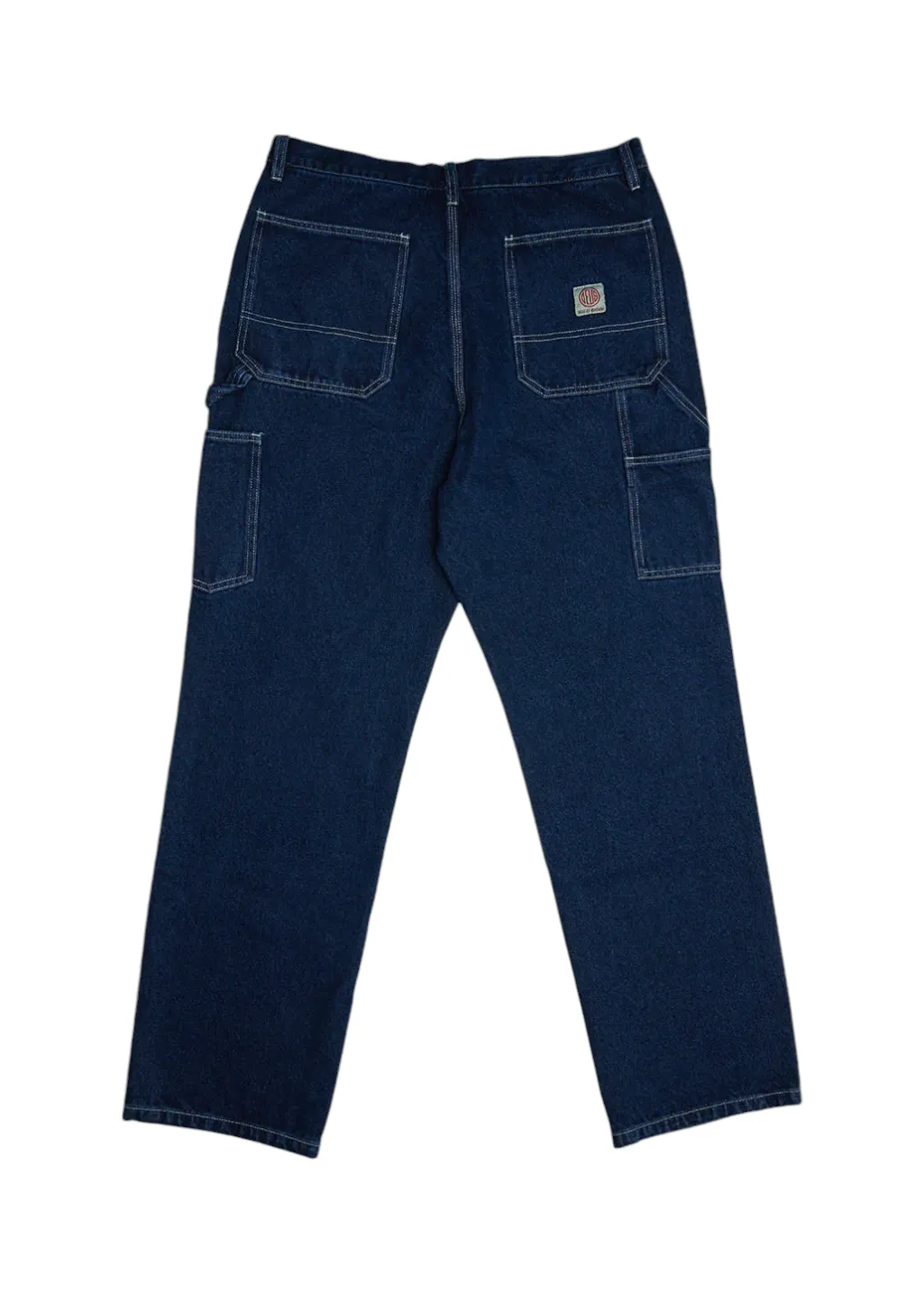 Deus Ex Machina - Big Fella Denim Pant - Dry Indigo sold by Hardpressed Print Studio