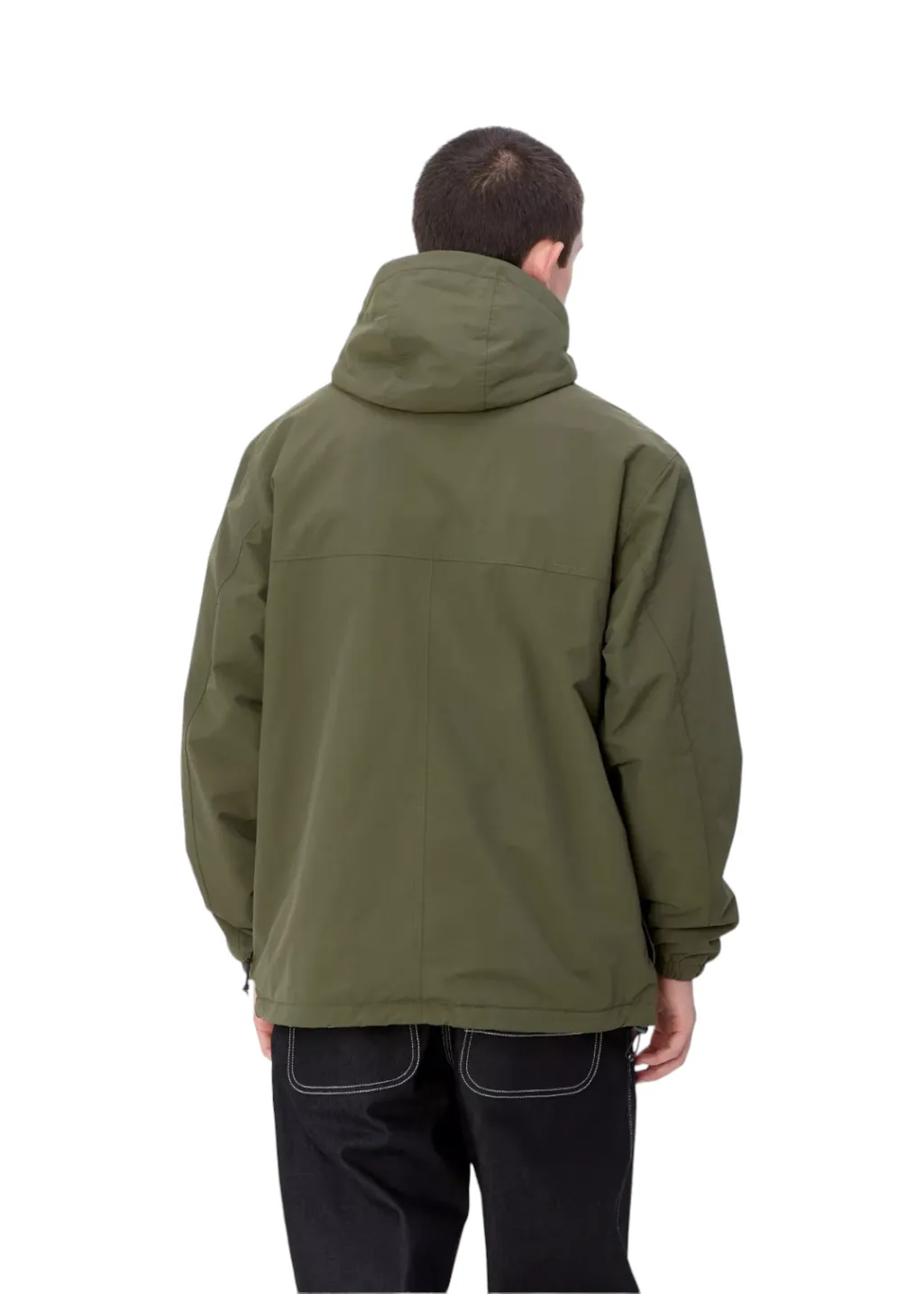 Carhartt WIP - Windbreaker Pullover (Winter) - Office Green/White sold by Hardpressed Print Studio product image thumbnail 3
