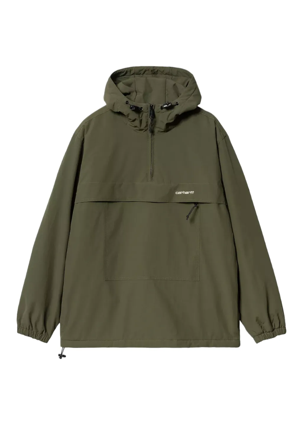 Carhartt WIP - Windbreaker Pullover (Winter) - Office Green/White sold by Hardpressed Print Studio