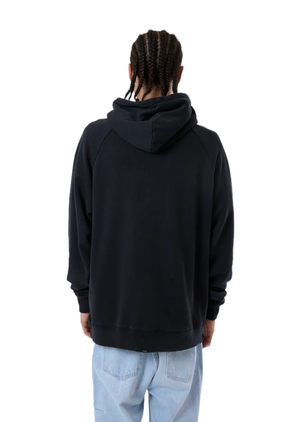 THRILLS - In Bloom Raglan Pull On Hood - Twilight Black sold by Hardpressed Print Studio product image thumbnail 5