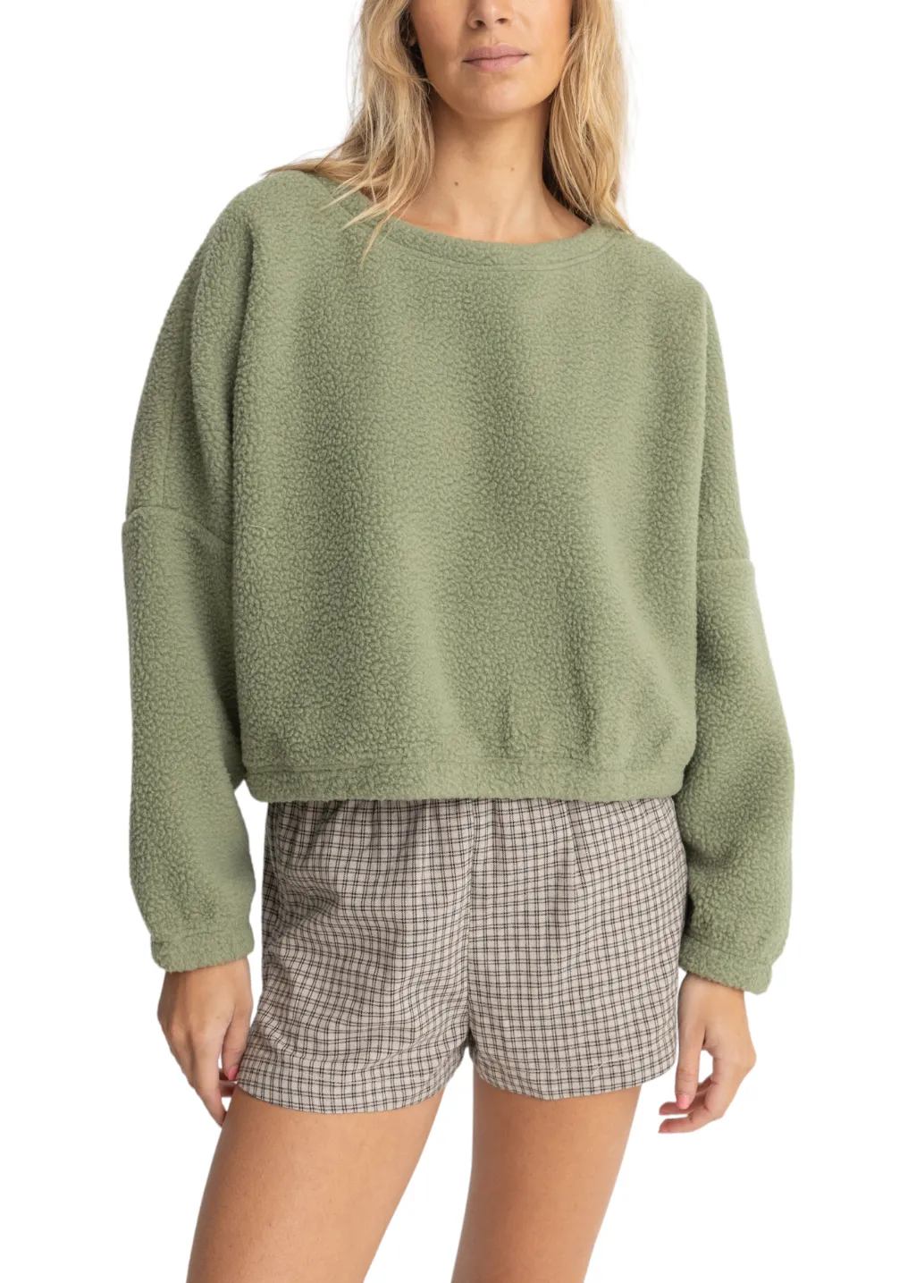 Rhythm - Jyoti Reverse Fleece - Sage sold by Hardpressed Print Studio product image thumbnail 2