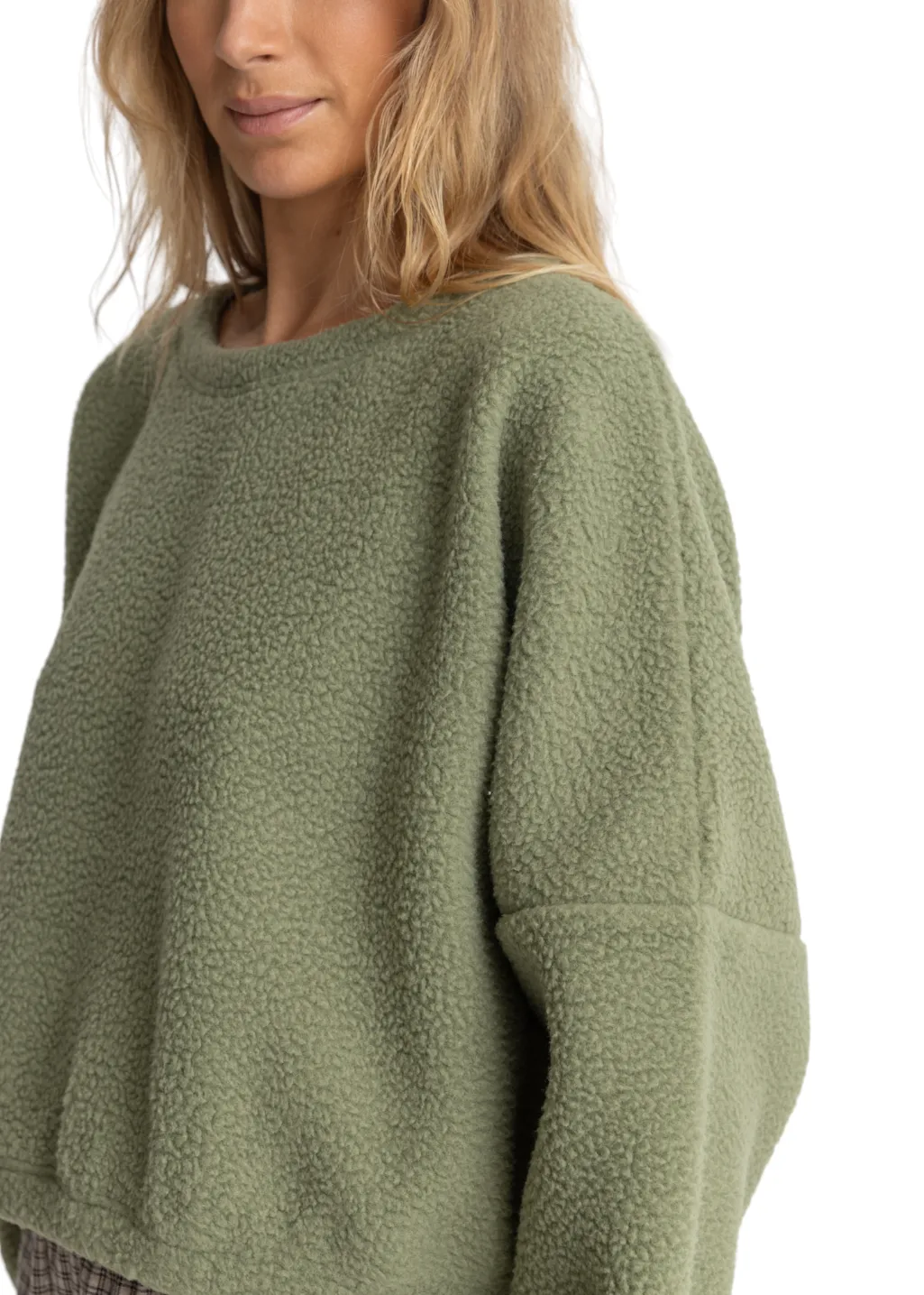 Rhythm - Jyoti Reverse Fleece - Sage sold by Hardpressed Print Studio product image thumbnail 3