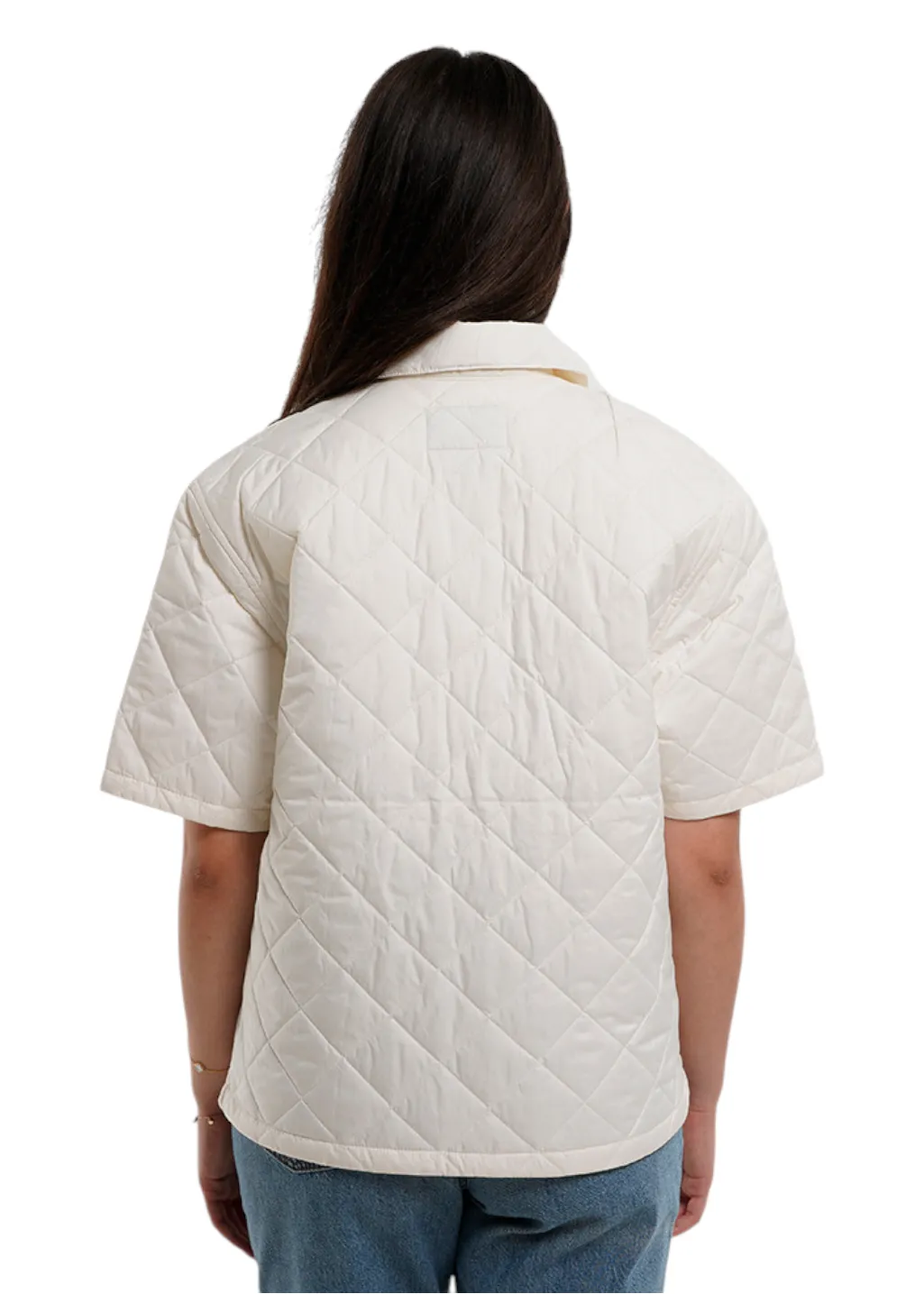 Carhartt WIP - W' S/S Laurens Shirt Jacket - Wax sold by Hardpressed Print Studio product image thumbnail 3