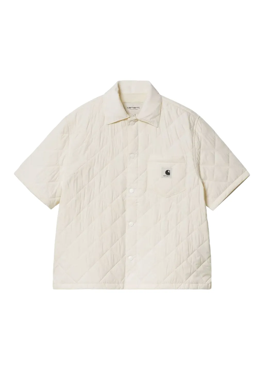 Carhartt WIP - W' S/S Laurens Shirt Jacket - Wax sold by Hardpressed Print Studio