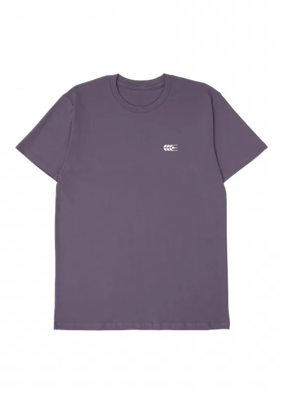 XS-M | Minimal Grain Tee | Berry | Unisex made by Hardpressed Print Studio