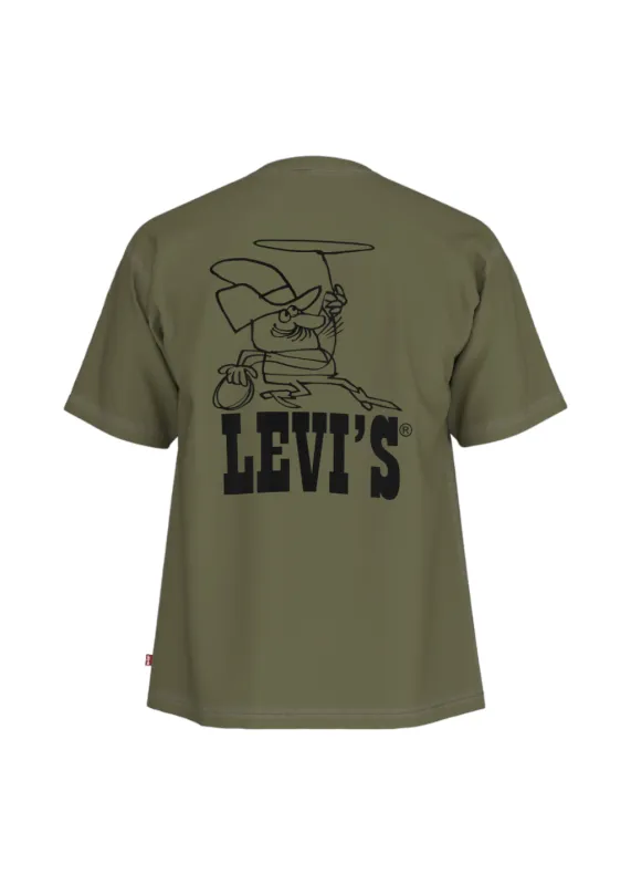 Levi's - Vintage Fit Graphic Tee - Archival Mountaineer Capulet Olive made by Levi's