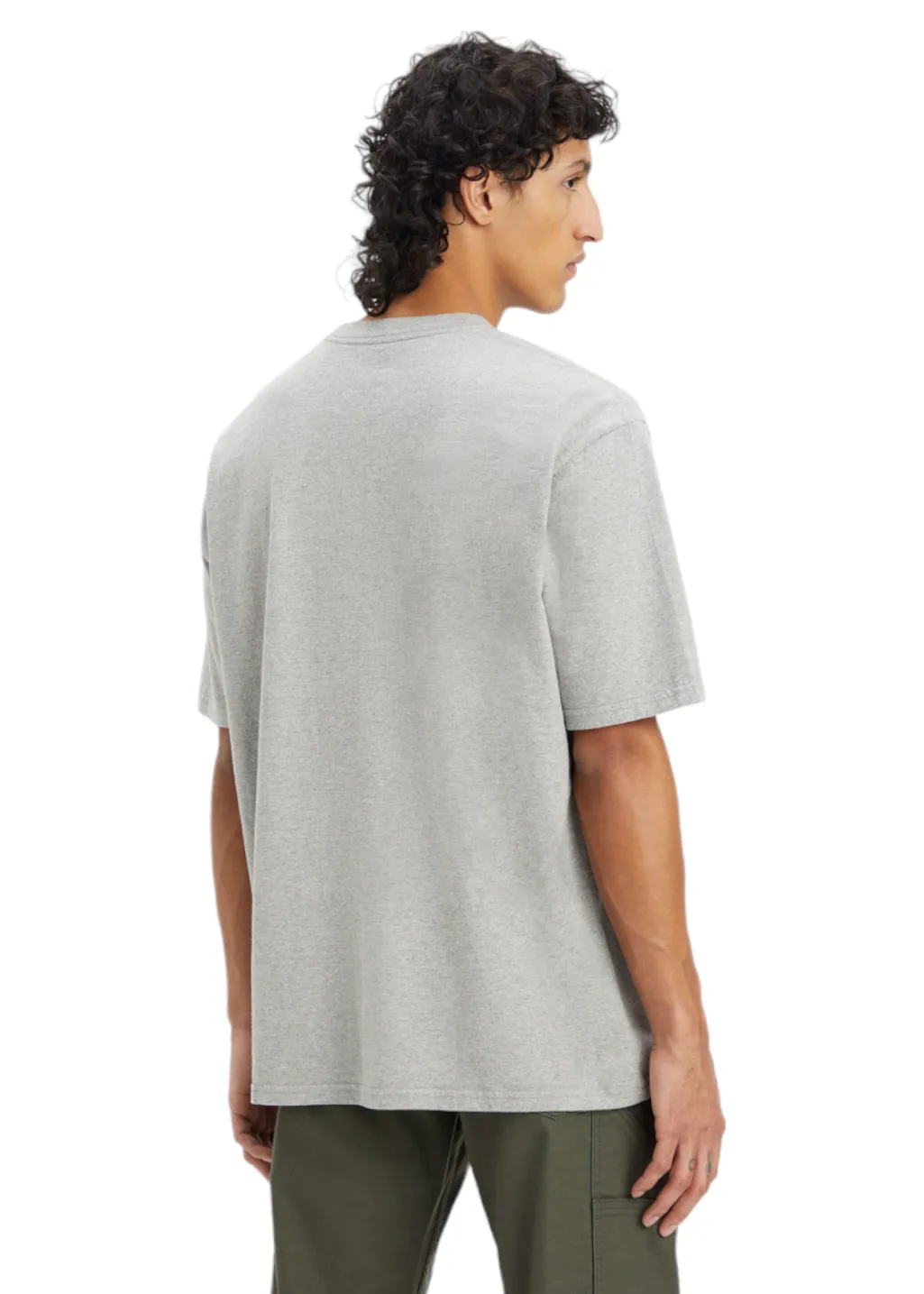 Levi's - SS Workwear Tee - Mid Tone Grey Heather sold by Hardpressed Print Studio product image thumbnail 3