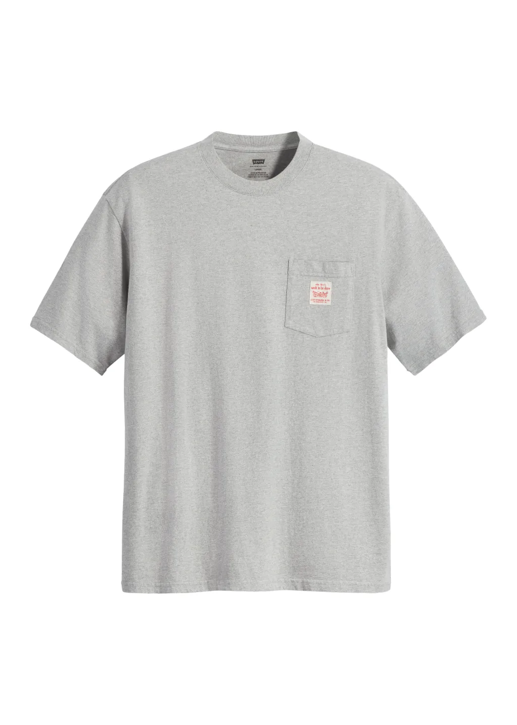 Levi's - SS Workwear Tee - Mid Tone Grey Heather sold by Hardpressed Print Studio