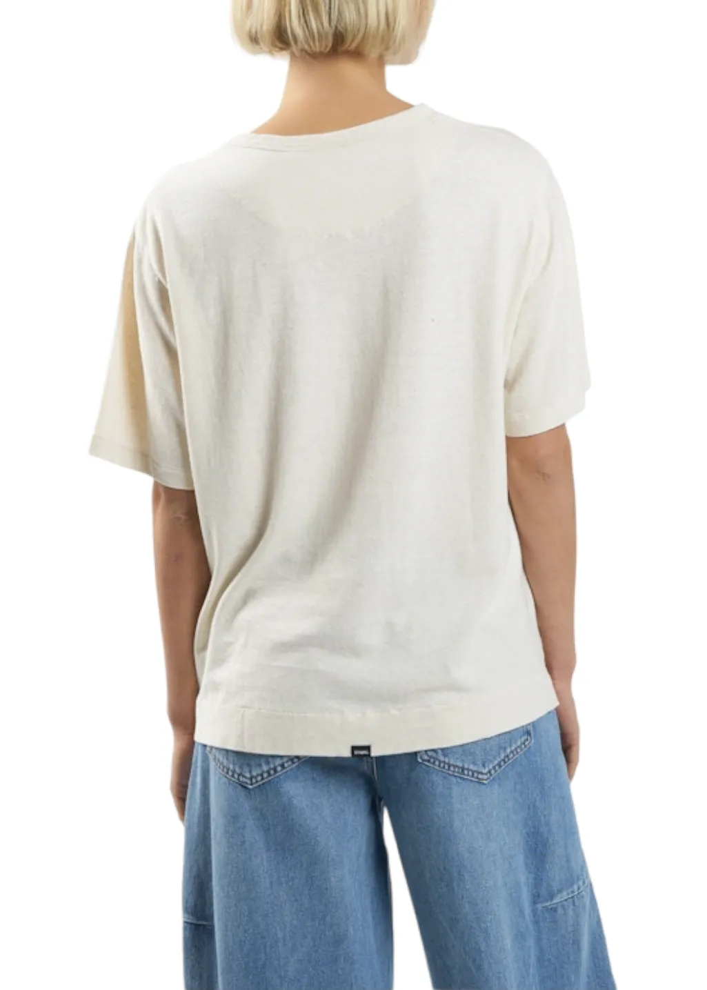 THRILLS - Experience Hemp Box Tee - Unbleached sold by Hardpressed Print Studio product image thumbnail 4