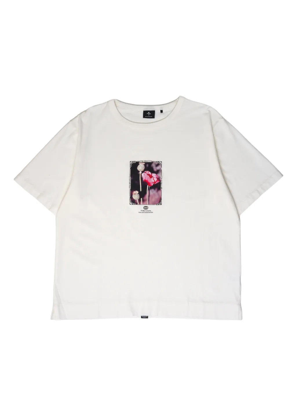 THRILLS - Cortex Box Tee - Dirty White sold by Hardpressed Print Studio