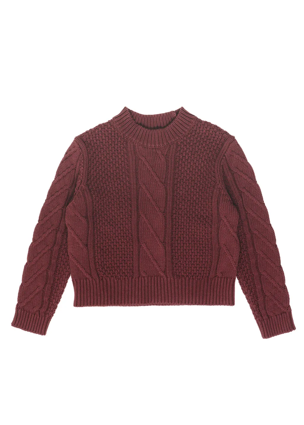 Jackson Rowe - Neptune Sweater - Mulled Wine sold by Hardpressed Print Studio