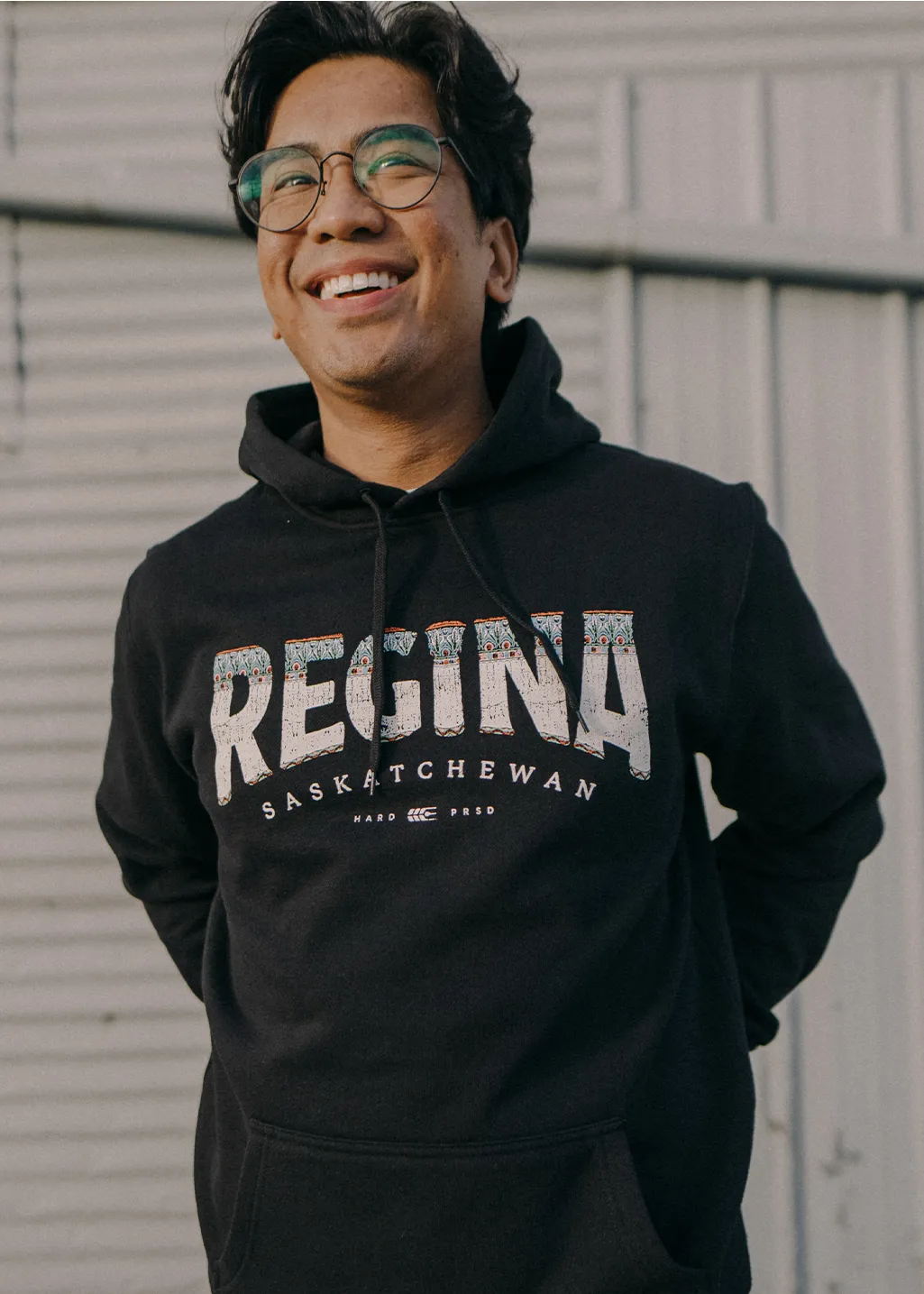 S-L | Regina Bridge Sweater | Black | Unisex sold by Hardpressed Print Studio product image thumbnail 2