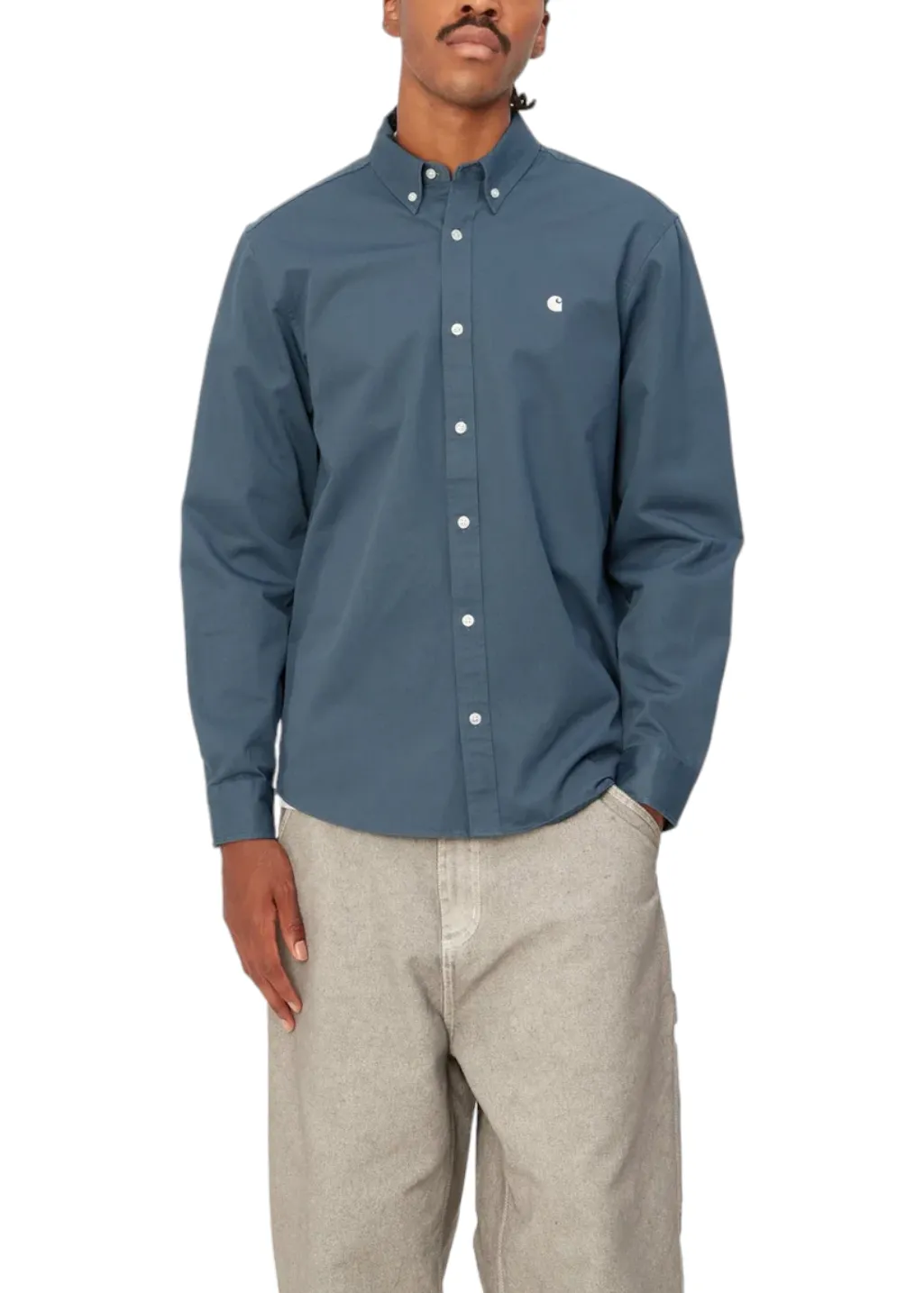 Carhartt WIP - L/S Madison Shirt - Ore/Wax sold by Hardpressed Print Studio product image thumbnail 2
