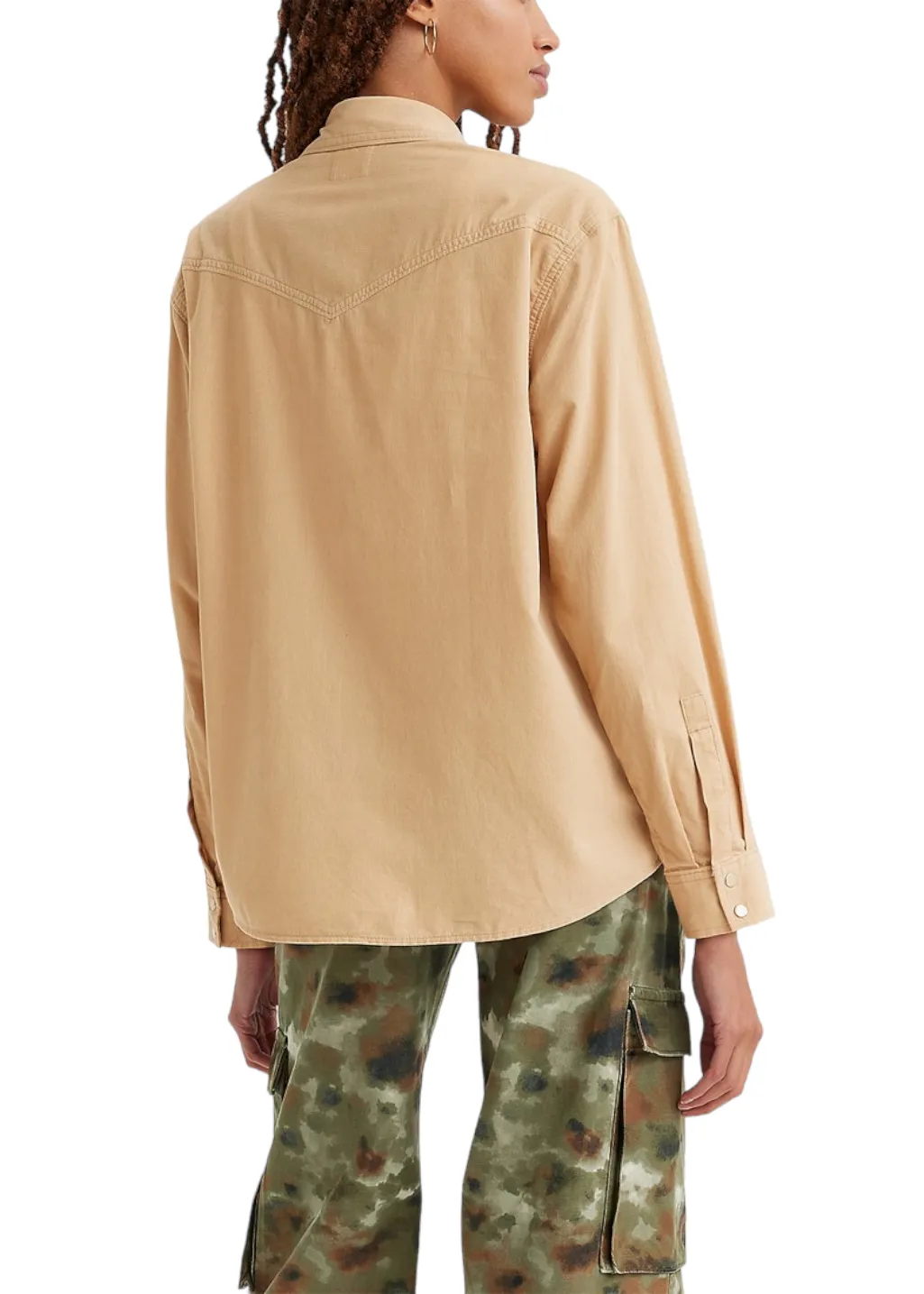 Levi's - Donovan Western Shirt - Pebble sold by Hardpressed Print Studio product image thumbnail 5