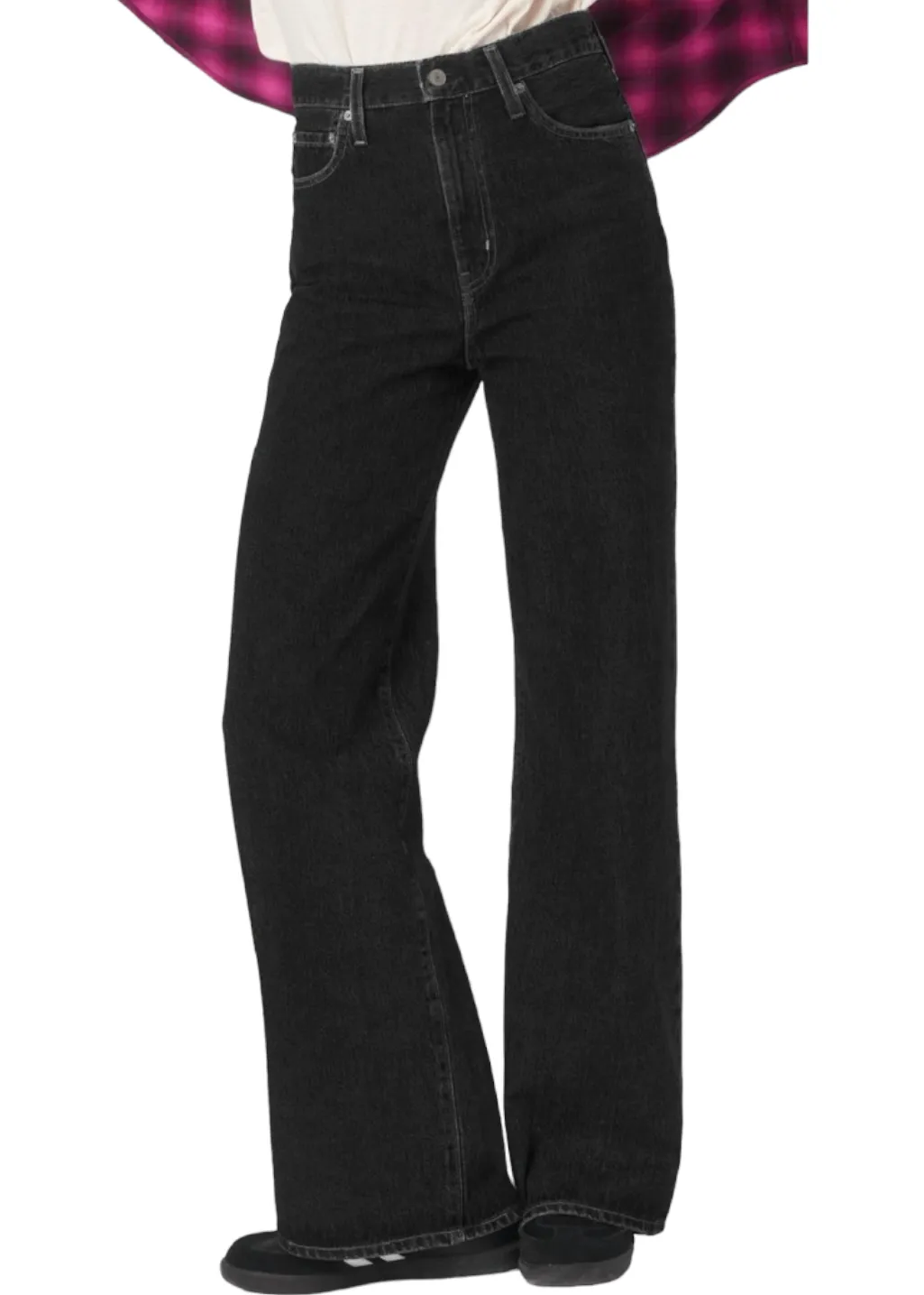 Levi's - Ribcage Wide Leg - Rosie Posie sold by Hardpressed Print Studio product image thumbnail 4