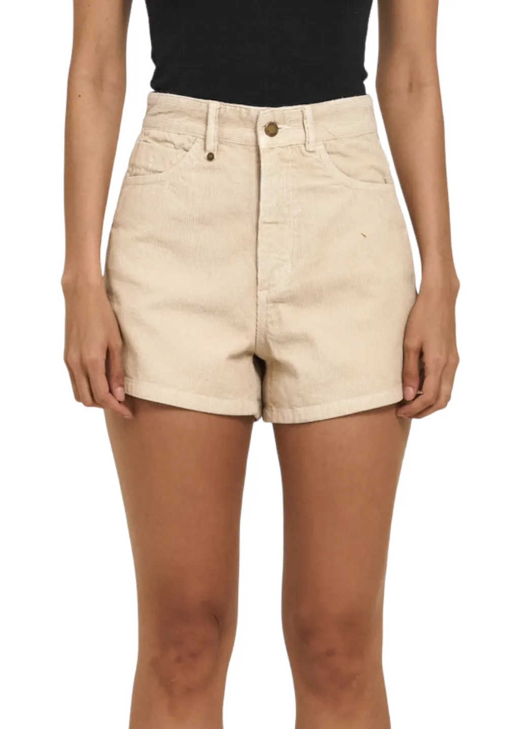THRILLS - Erica Cord Short - Soft Tan sold by Hardpressed Print Studio product image thumbnail 2