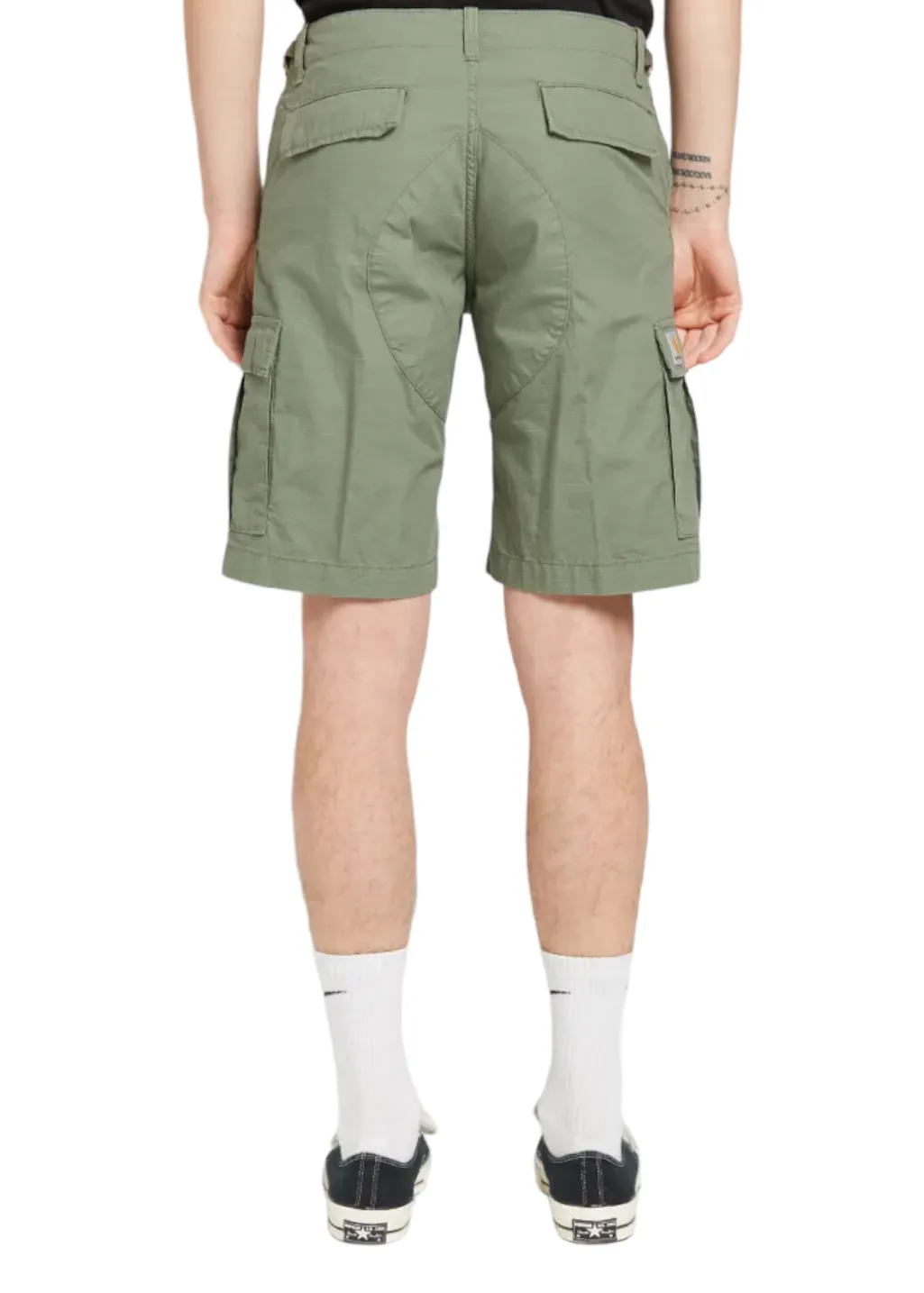 Carhartt WIP - Aviation Short - Dollar Green Rinsed sold by Hardpressed Print Studio product image thumbnail 3