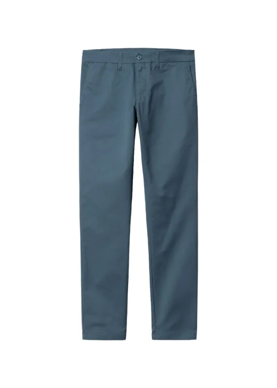 Carhartt WIP - Sid Pant - Storm Blue Rinsed made by Carhartt WIP