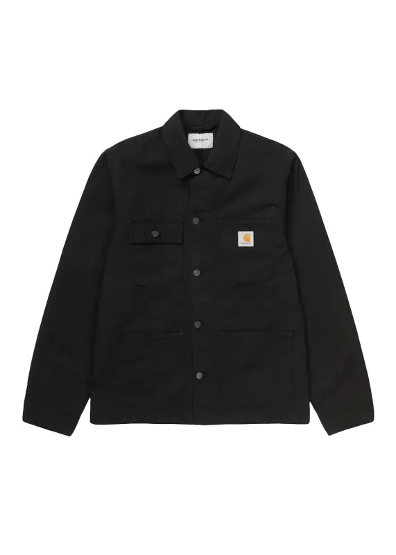 Carhartt WIP - Michigan Coat (Chore Coat) - Black made by Carhartt WIP