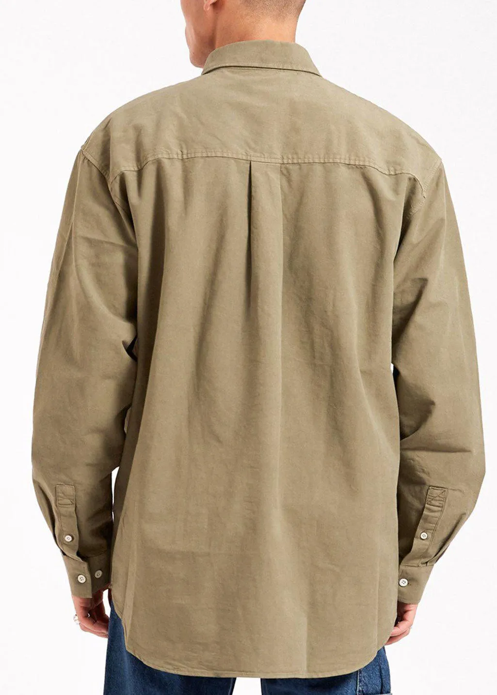 DR DENIM - State Shirt - Sage sold by Hardpressed Print Studio product image thumbnail 3