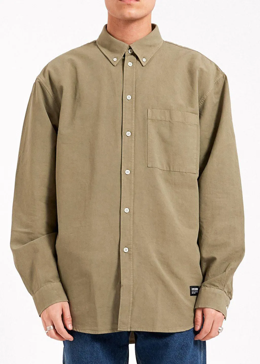 DR DENIM - State Shirt - Sage sold by Hardpressed Print Studio product image thumbnail 2