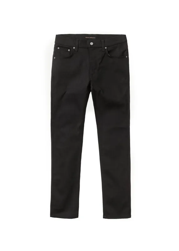 Nudie Jeans Co. - Lean Dean Dry Everblack made by Hardpressed Print Studio
