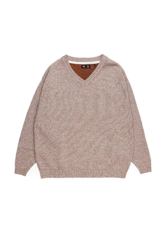 THRILLS - Mellow Slouch Knit - Tobacco made by Thrills