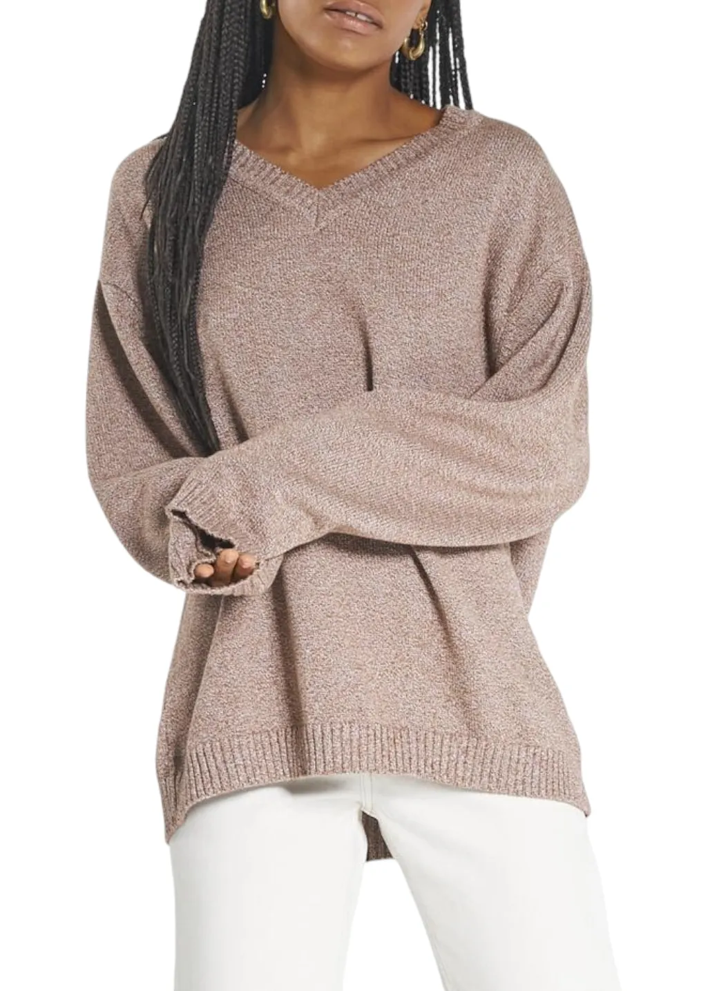 THRILLS - Mellow Slouch Knit - Tobacco sold by Hardpressed Print Studio product image thumbnail 2