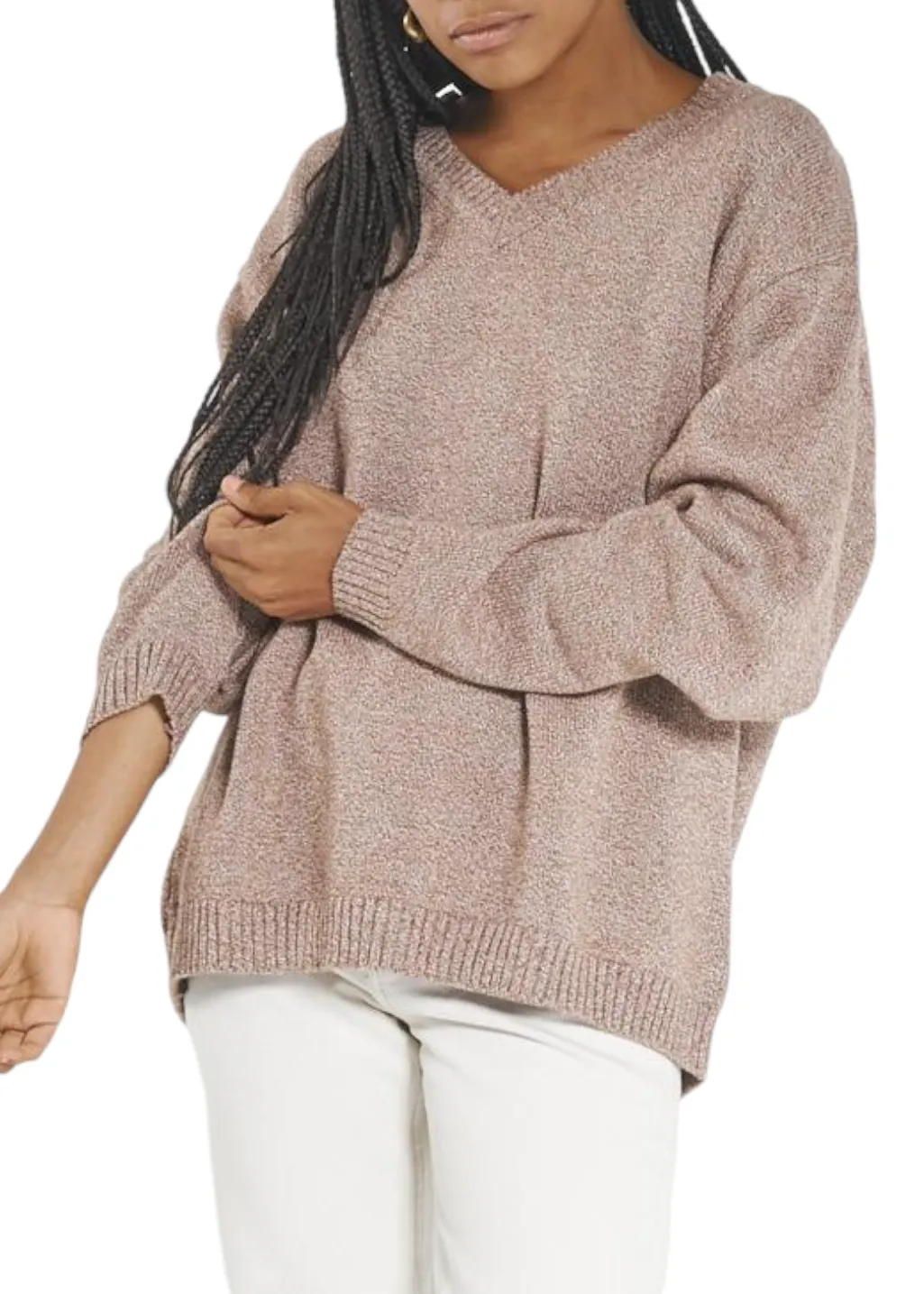 THRILLS - Mellow Slouch Knit - Tobacco sold by Hardpressed Print Studio product image thumbnail 5