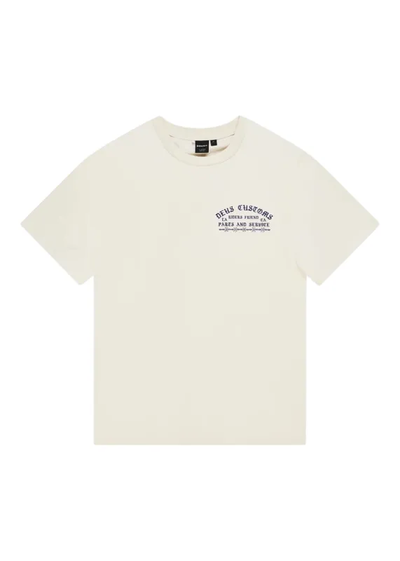 Deus Ex Machina - Unchained Tee - Vintage White made by Deus Ex Machina