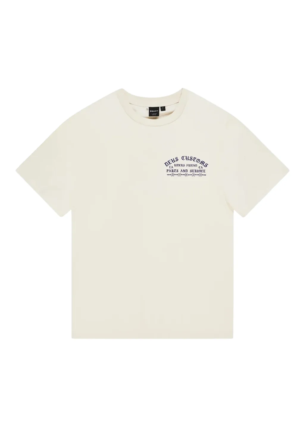 Deus Ex Machina - Unchained Tee - Vintage White sold by Hardpressed Print Studio