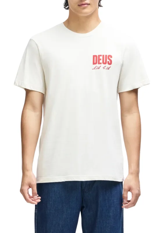 Deus Ex Machina - Cutaway Tee - Vintage White made by Deus Ex Machina