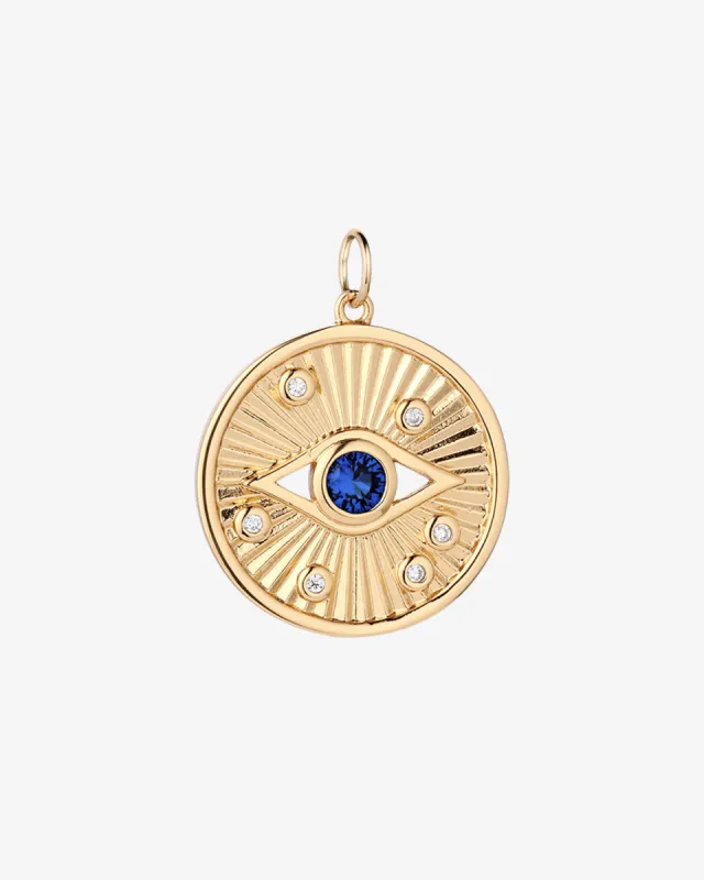 Evil Eye Medallion Charm sold by V Coterie