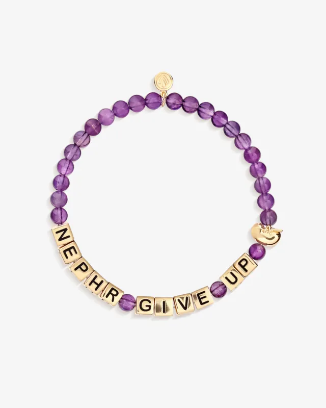 Nephr Give Up Bracelet in Amethyst sold by V Coterie
