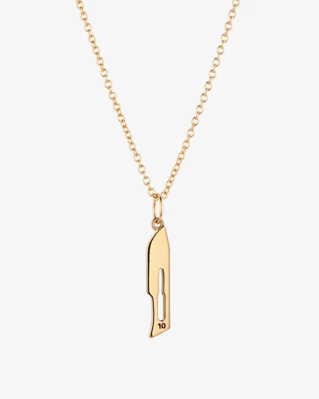 10 Blade Necklace sold by V Coterie