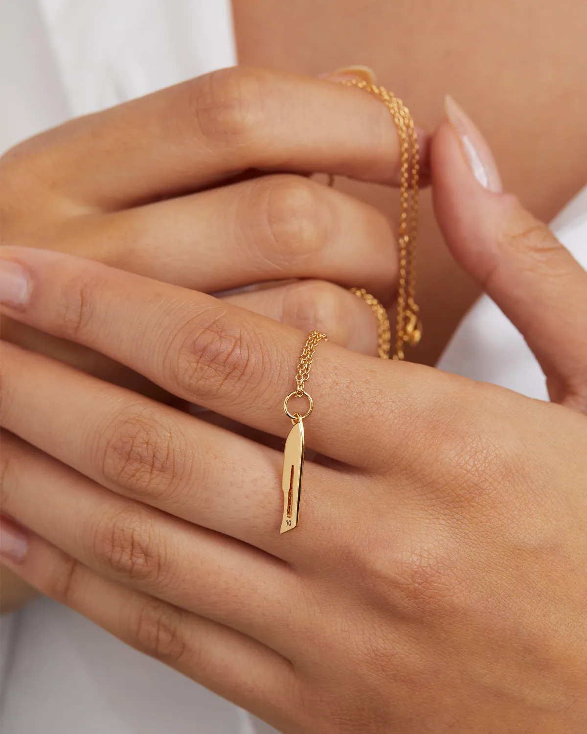 10 Blade Necklace sold by V Coterie product image thumbnail 3