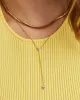Duo Stone Lariat Necklace sold by V Coterie